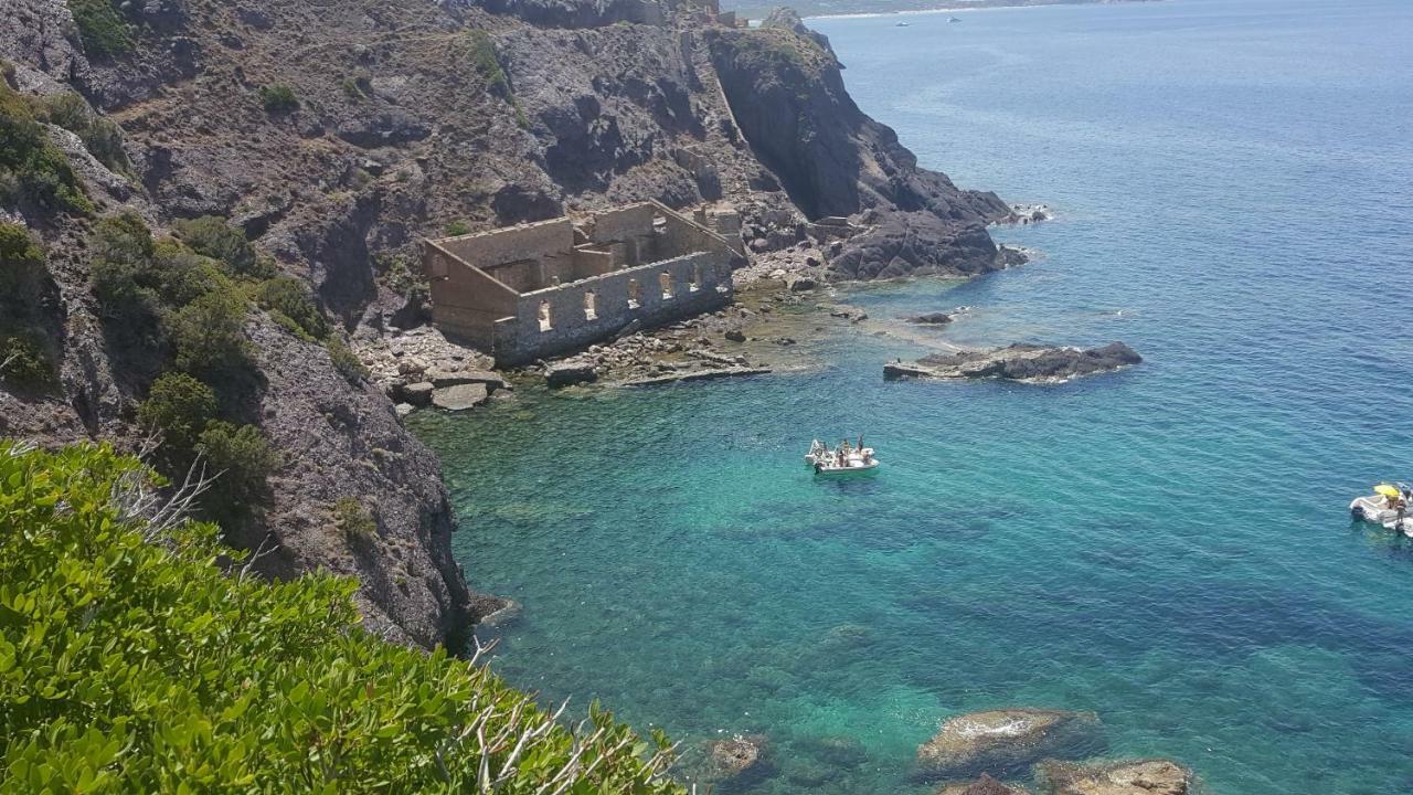 Nebida Tanca Piras - Emozioni A Strapiombo Sul Mare!!! 빌라 외부 사진